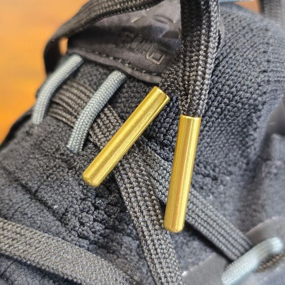 Under Armour UA Stephen Curry 6 Team Black Gold Metallic HOVR Size 10 Warriors - Picture 14 of 16